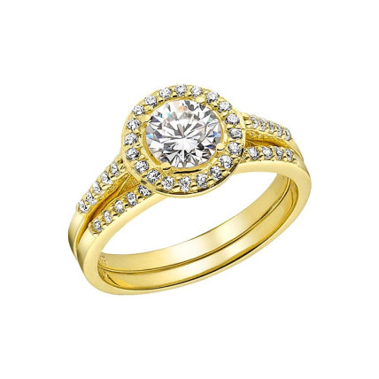Δαχτυλίδι Χρυσό 14K (RI474 - RY163)